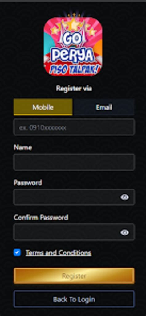 play perya app|Go Perya .